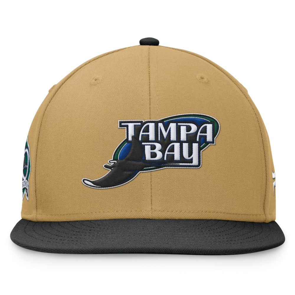 Tampa Bay Rays Fanatics  Heritage Two-Tone Fitted Hat | MLB Discount