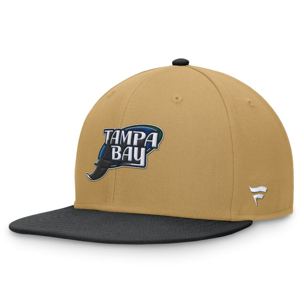 Tampa Bay Rays Fanatics  Heritage Two-Tone Fitted Hat | MLB Discount