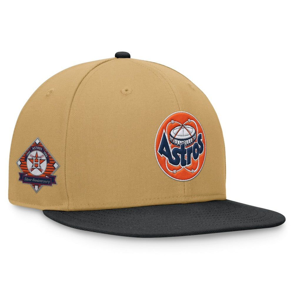 Houston Astros Fanatics  Heritage Two-Tone Fitted Hat | MLB On Sale