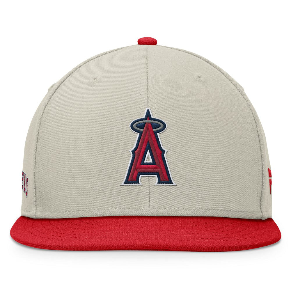 Los Angeles Angels Fanatics Team Two-Tone Snapback Hat | MLB Outlet