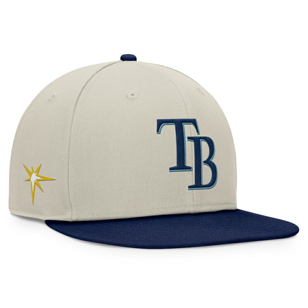 Tampa Bay Rays Fanatics Team Two-Tone Snapback Hat | MLB New