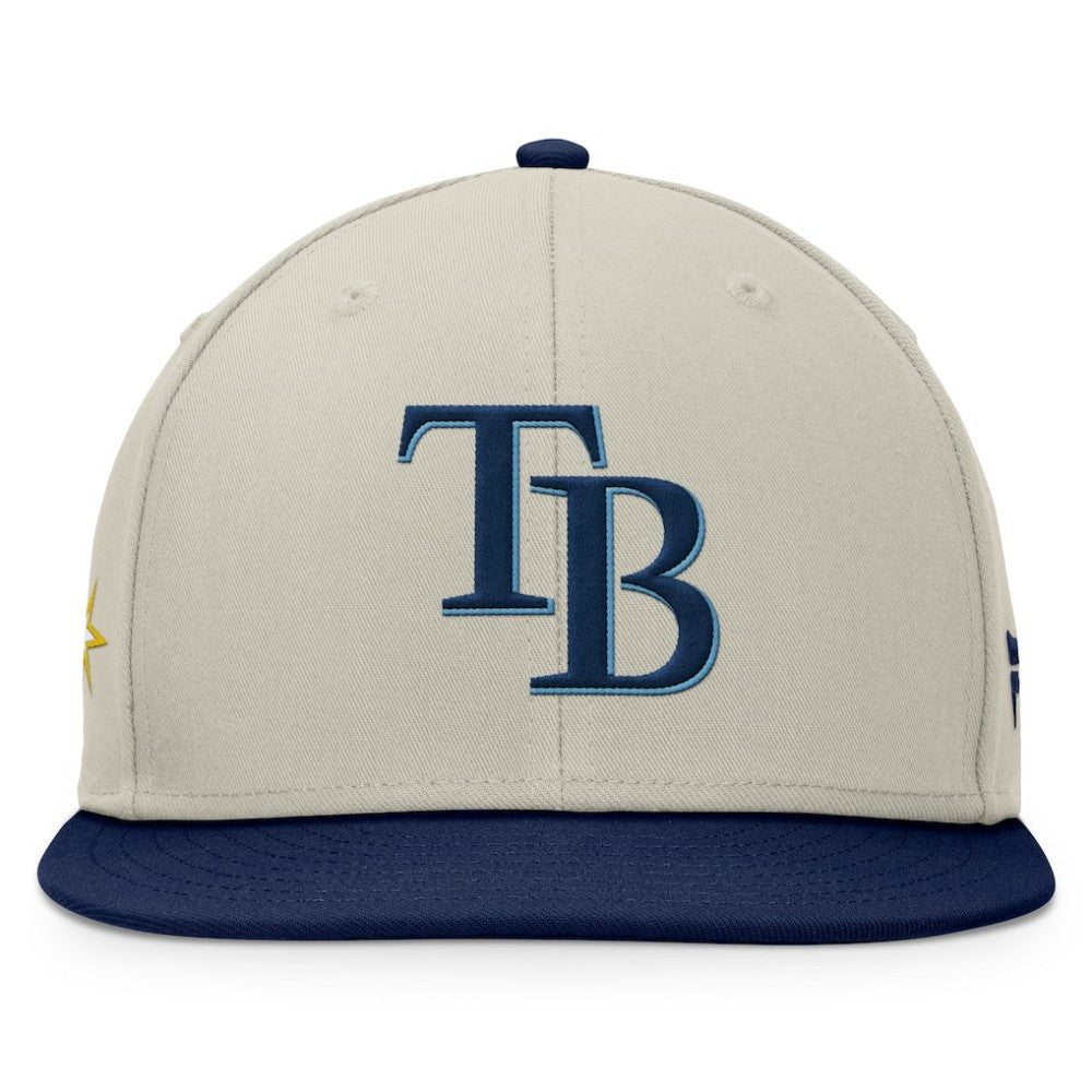 Tampa Bay Rays Fanatics Team Two-Tone Snapback Hat | MLB New