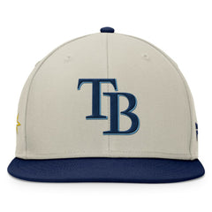 Tampa Bay Rays Fanatics Team Two-Tone Snapback Hat | MLB New