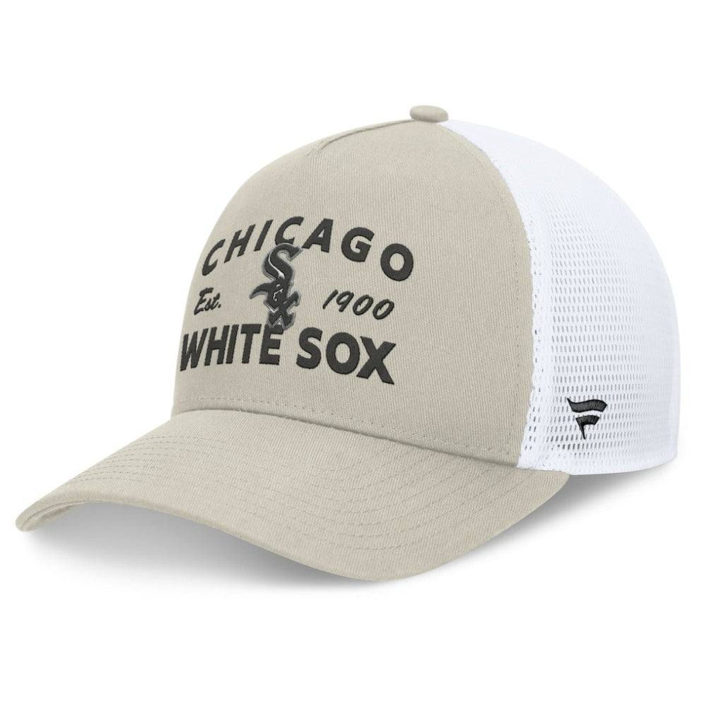 Chicago White Sox Fanatics A-Frame Trucker Adjustable Hat | MLB Shop