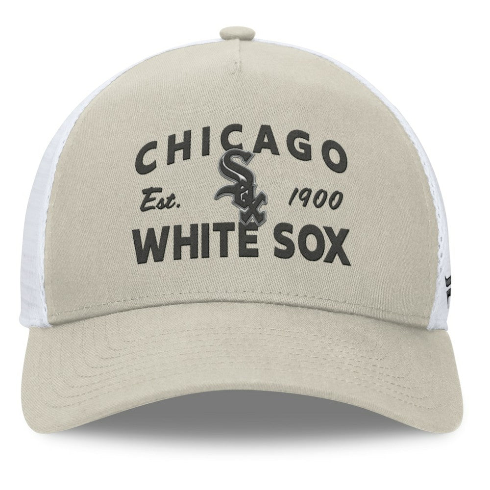 Chicago White Sox Fanatics A-Frame Trucker Adjustable Hat | MLB Shop