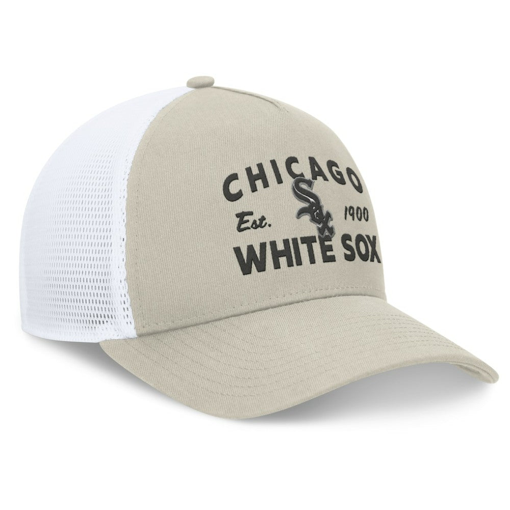Chicago White Sox Fanatics A-Frame Trucker Adjustable Hat | MLB Shop