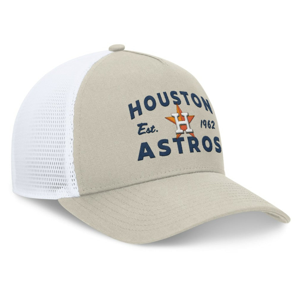 Houston Astros Fanatics A-Frame Trucker Adjustable Hat | MLB Near me