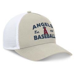 Los Angeles Angels Fanatics A-Frame Trucker Adjustable Hat | MLB For sale