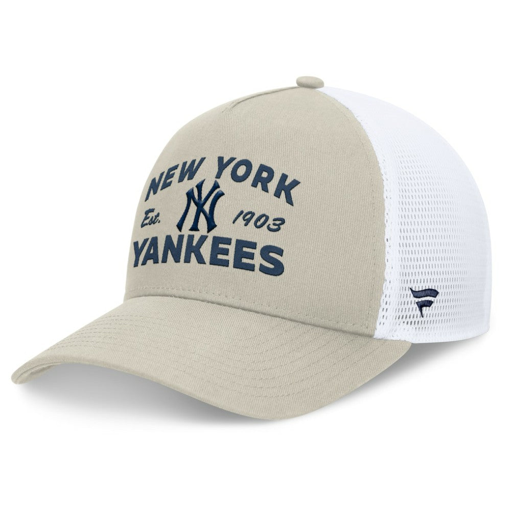 New York Yankees Fanatics A-Frame Trucker Adjustable Hat | MLB Near me