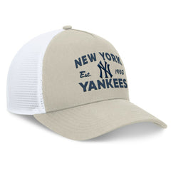 New York Yankees Fanatics A-Frame Trucker Adjustable Hat | MLB Near me