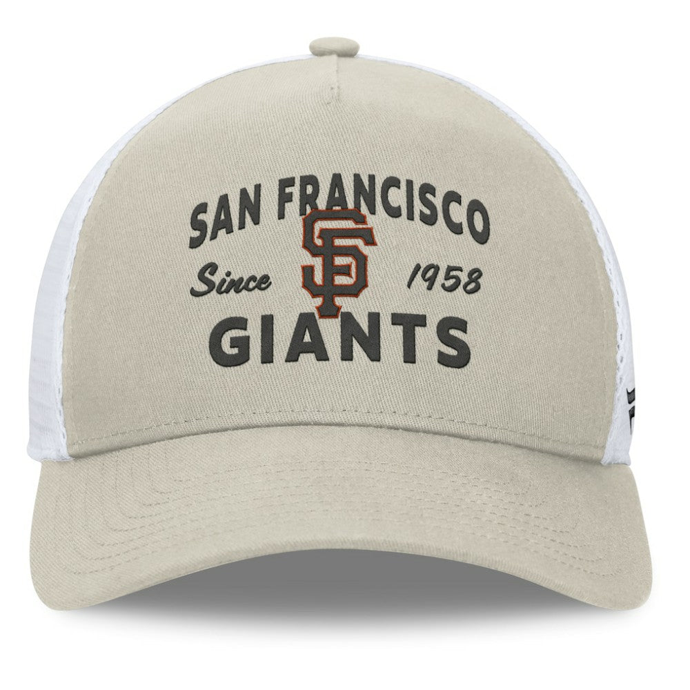San Francisco Giants Fanatics A-Frame Trucker Adjustable Hat | MLB Sale