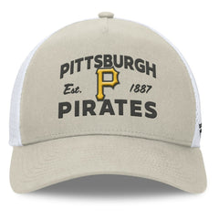 Pittsburgh Pirates Fanatics A-Frame Trucker Adjustable Hat | MLB For sale