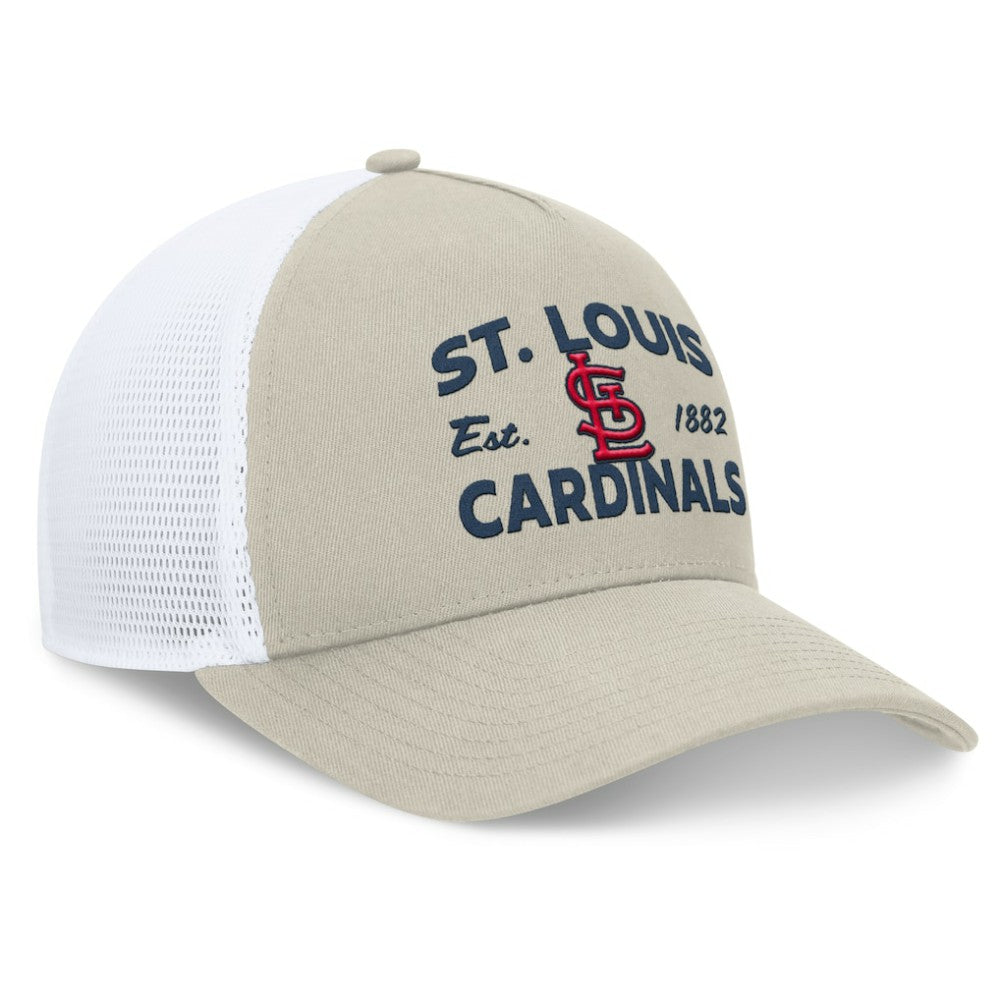 St. Louis Cardinals Fanatics A-Frame Trucker Adjustable Hat | MLB Near me