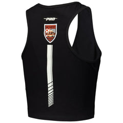 San Francisco Giants Pro Standard Women's Fast Lane Fitted Tri-Blend Cropped Tank Top | MLB Sale