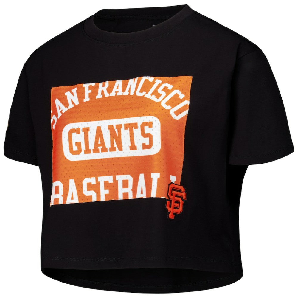 San Francisco Giants Pro Standard Women's Made To Play Boxy Cropped T-Shirt | MLB US