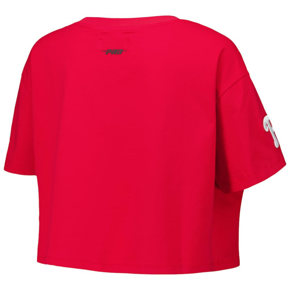 Philadelphia Phillies Pro Standard Women's Made To Play Boxy Cropped T-Shirt | MLB Near me