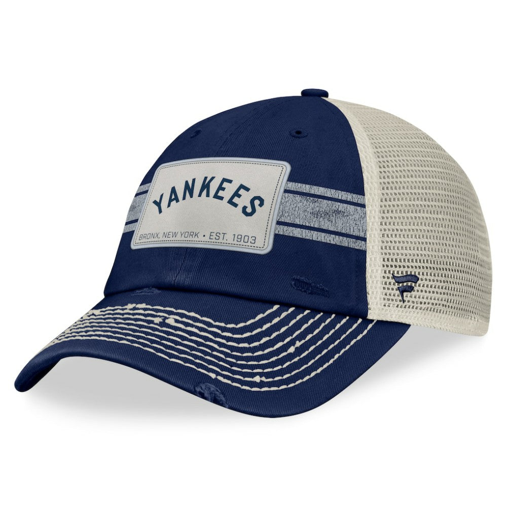 New York Yankees Fanatics  Heritage Stripe Trucker Adjustable Hat | MLB Sale