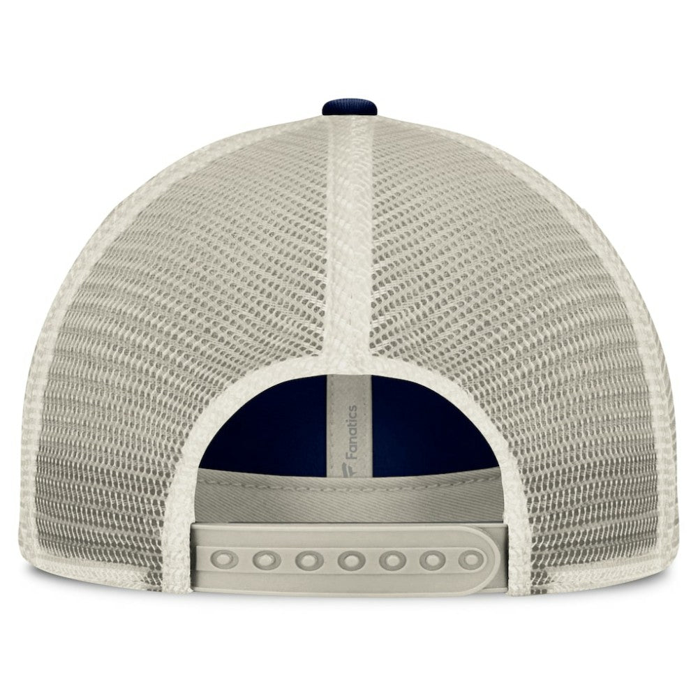 Boston Red Sox Fanatics  Heritage Stripe Trucker Adjustable Hat | MLB For sale