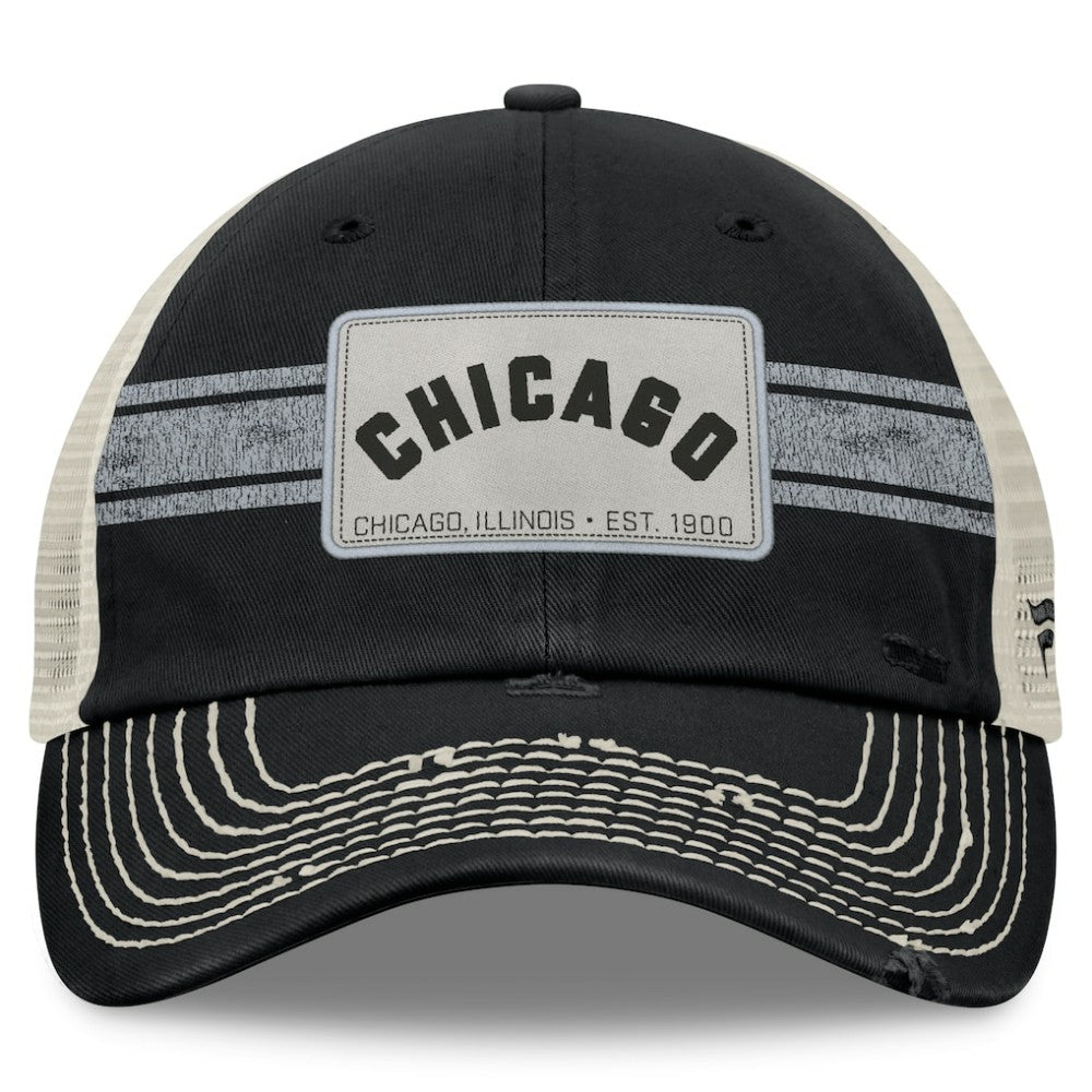 Chicago White Sox Fanatics  Heritage Stripe Trucker Adjustable Hat | MLB Shop