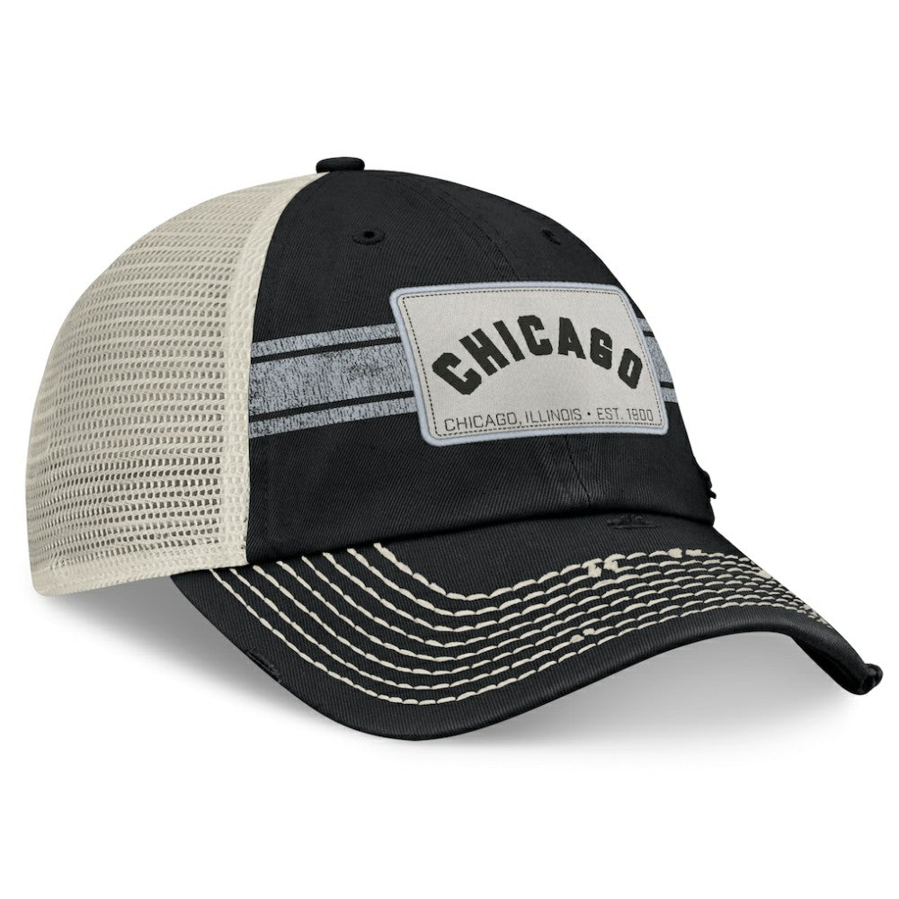 Chicago White Sox Fanatics  Heritage Stripe Trucker Adjustable Hat | MLB Shop