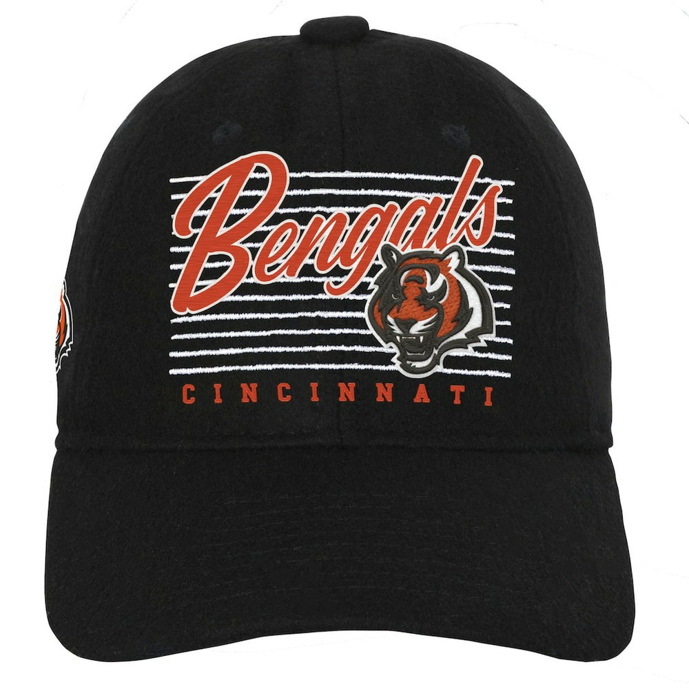 Cincinnati Bengals  Youth Retro Wooly Adjustable Hat