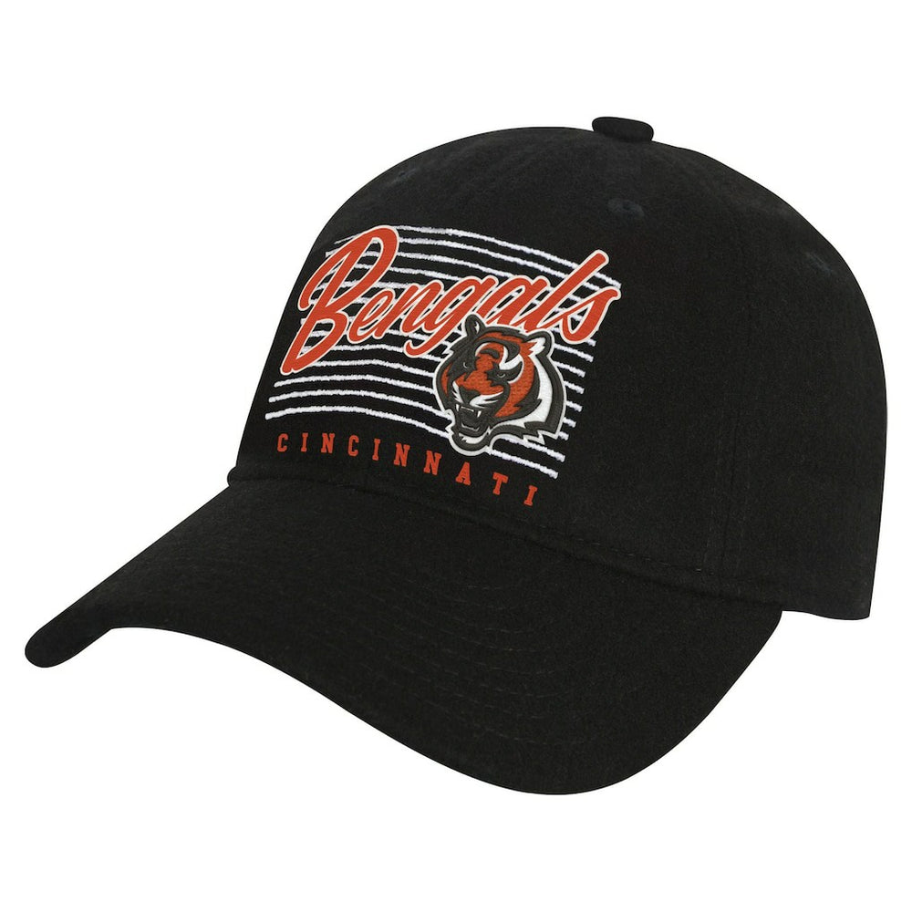 Cincinnati Bengals  Youth Retro Wooly Adjustable Hat