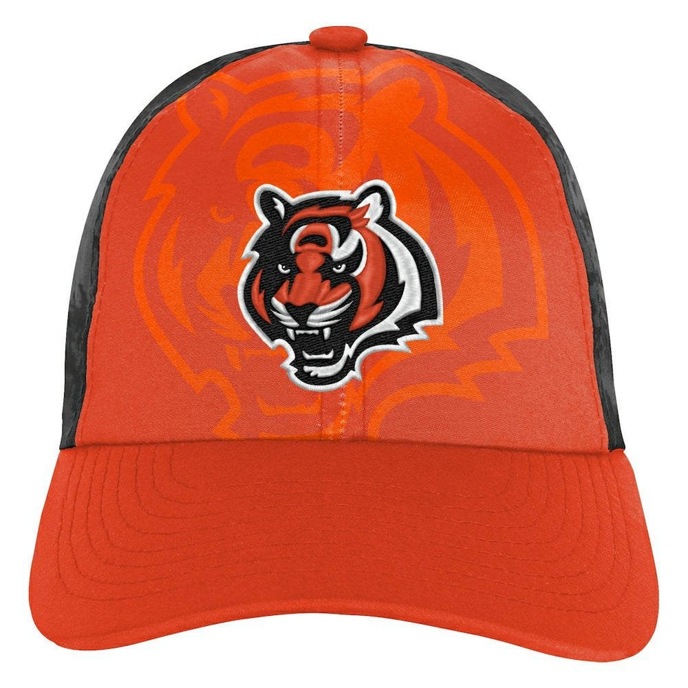 Cincinnati Bengals  Youth Combine Two-Tone Adjustable Hat