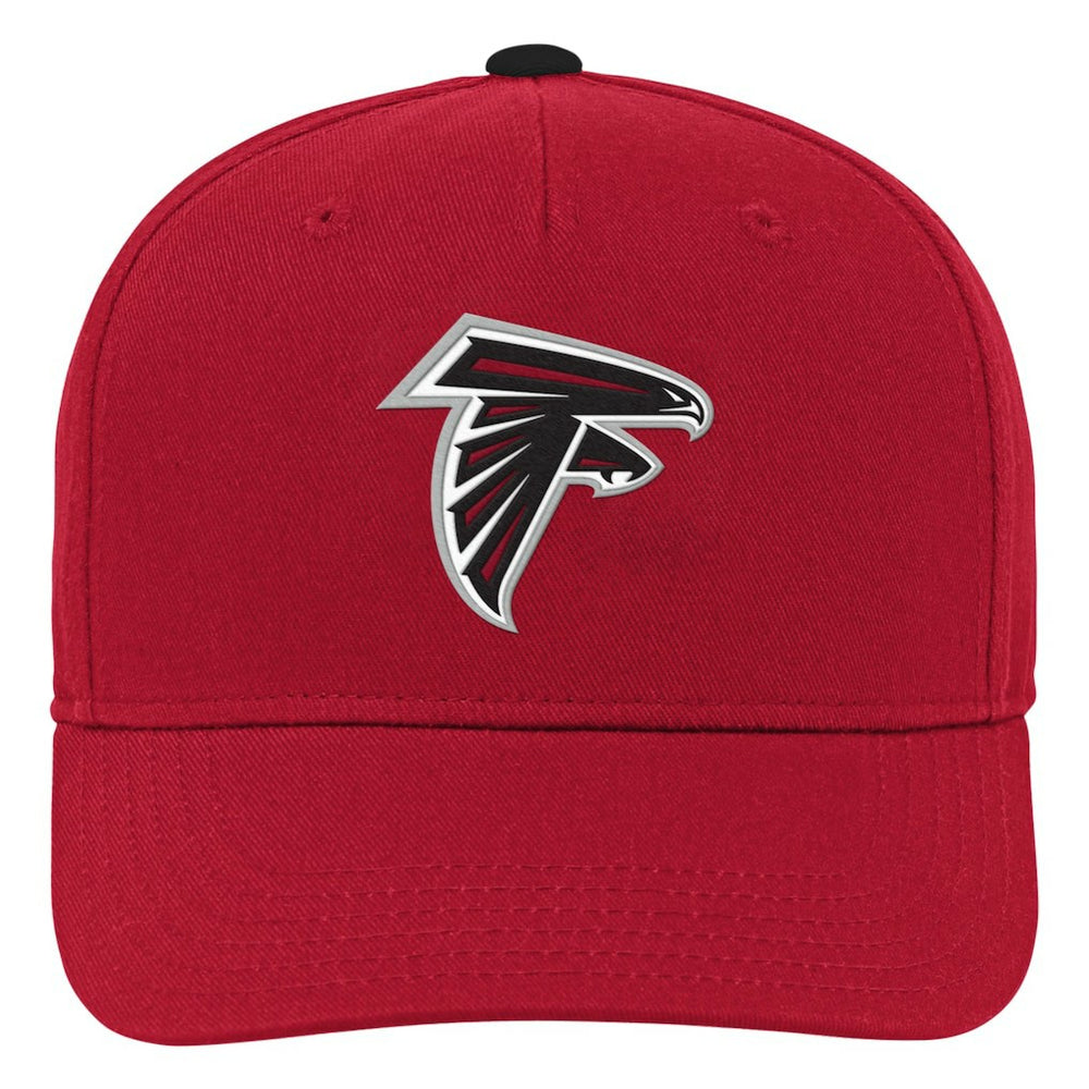 Atlanta Falcons  Youth Team Pre-Curved Adjustable Hat
