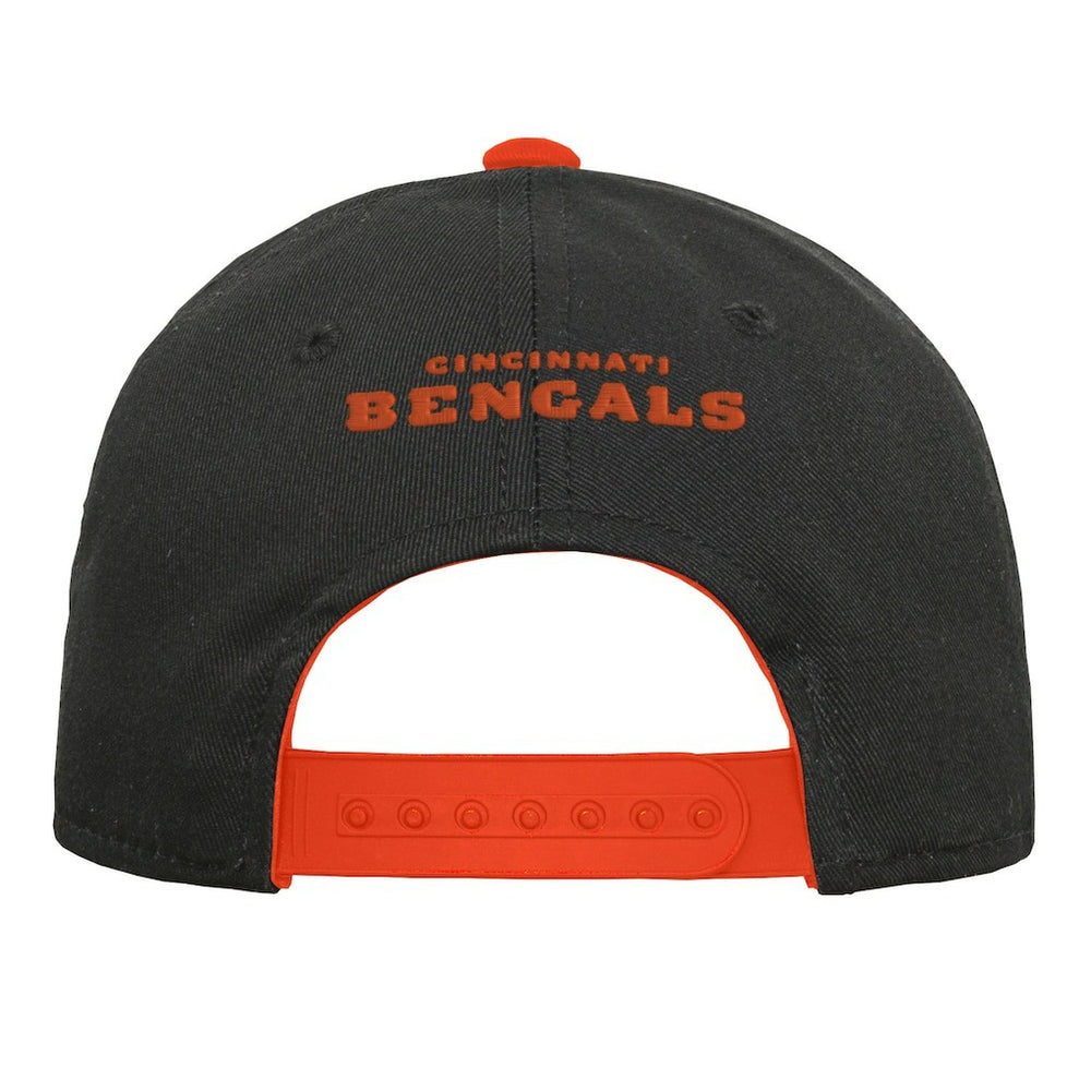 Cincinnati Bengals  Youth Team Pre-Curved Adjustable Hat