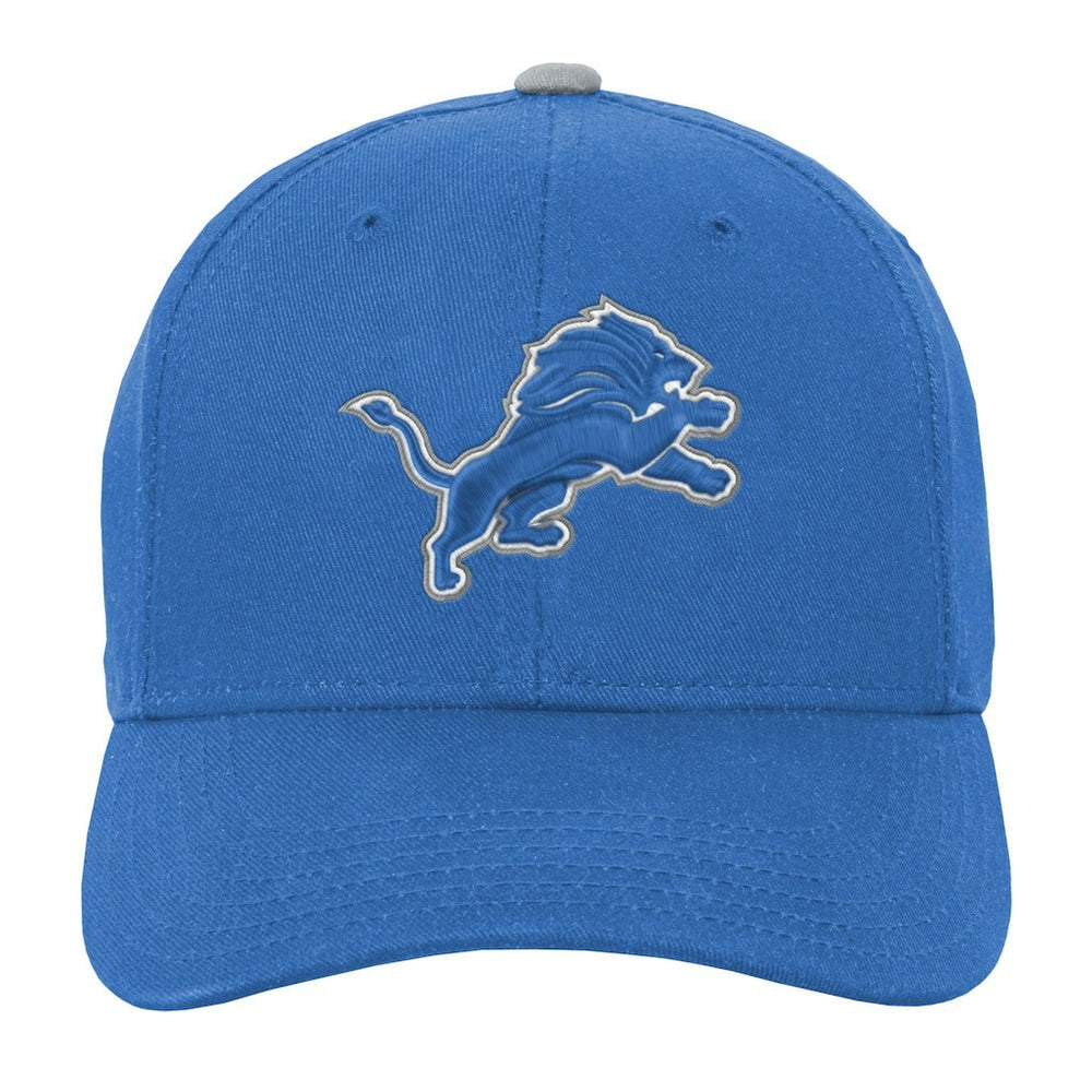 Detroit Lions  Youth Team Pre-Curved Adjustable Hat