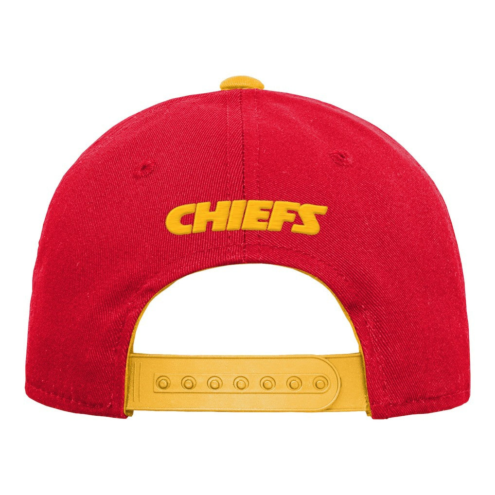 Kansas City Chiefs  Youth Team Pre-Curved Adjustable Hat