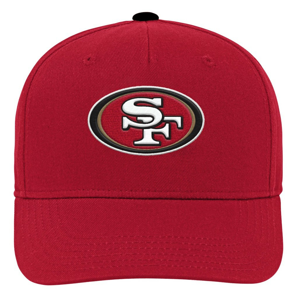 San Francisco 49ers  Youth Team Pre-Curved Adjustable Hat