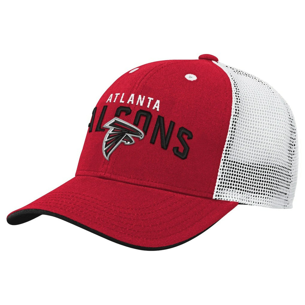 Atlanta Falcons  Youth Core Lockup Trucker Adjustable Hat
