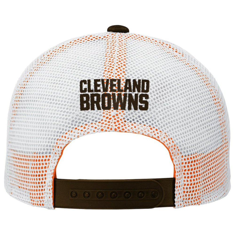 Cleveland Browns  Youth Core Lockup Trucker Adjustable Hat
