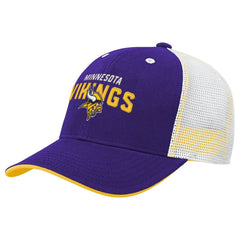 Minnesota Vikings  Youth Core Lockup Trucker Adjustable Hat