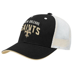 New Orleans Saints  Youth Core Lockup Trucker Adjustable Hat