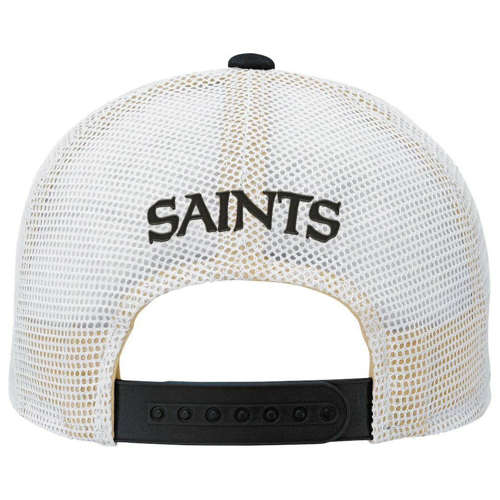 New Orleans Saints  Youth Core Lockup Trucker Adjustable Hat