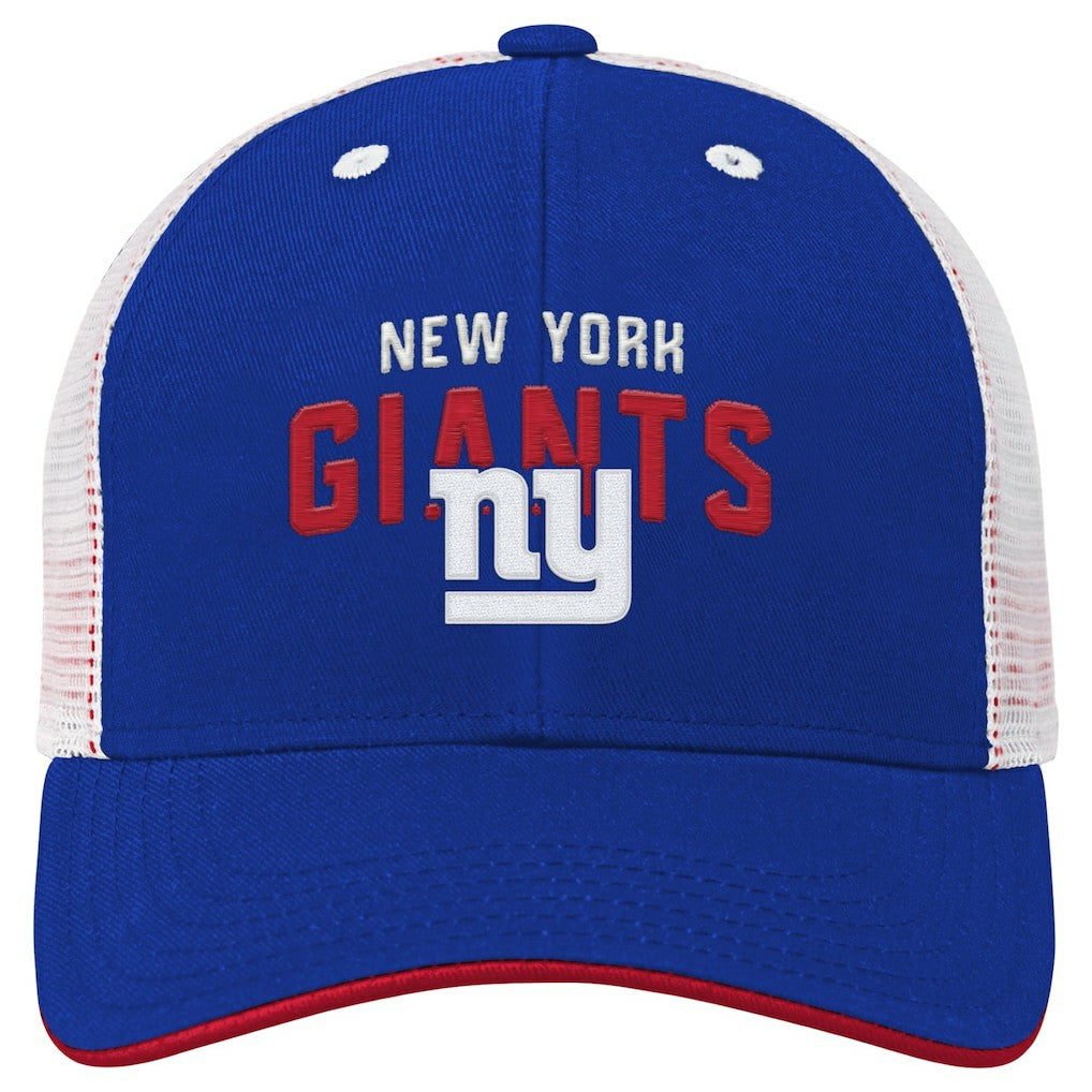 New York Giants  Youth Core Lockup Trucker Adjustable Hat