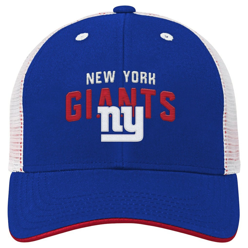 New York Giants  Youth Core Lockup Trucker Adjustable Hat