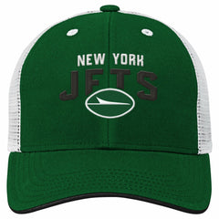 New York Jets  Youth Core Lockup Trucker Adjustable Hat