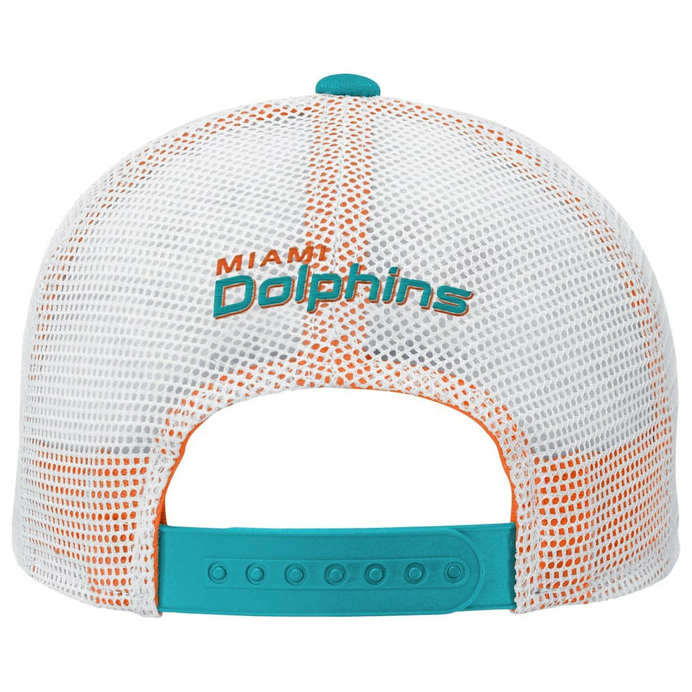 Miami Dolphins  Youth Core Lockup Trucker Adjustable Hat