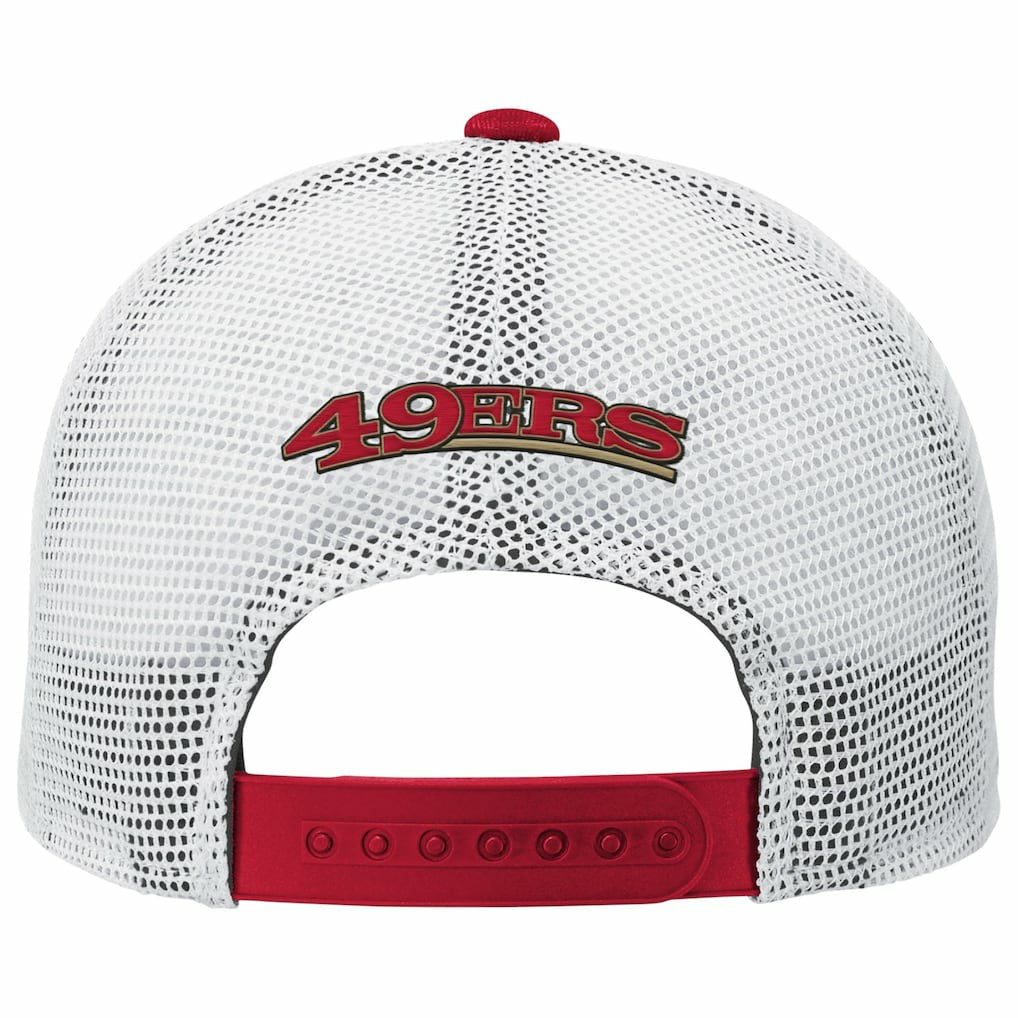 San Francisco 49ers  Youth Core Lockup Trucker Adjustable Hat
