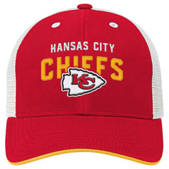 Kansas City Chiefs  Youth Core Lockup Trucker Adjustable Hat