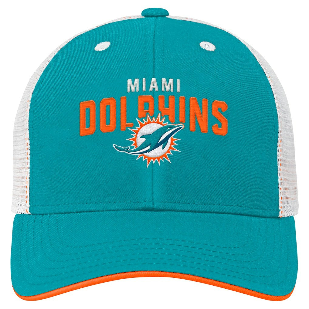 Miami Dolphins  Preschool Core Lockup Trucker Adjustable hat