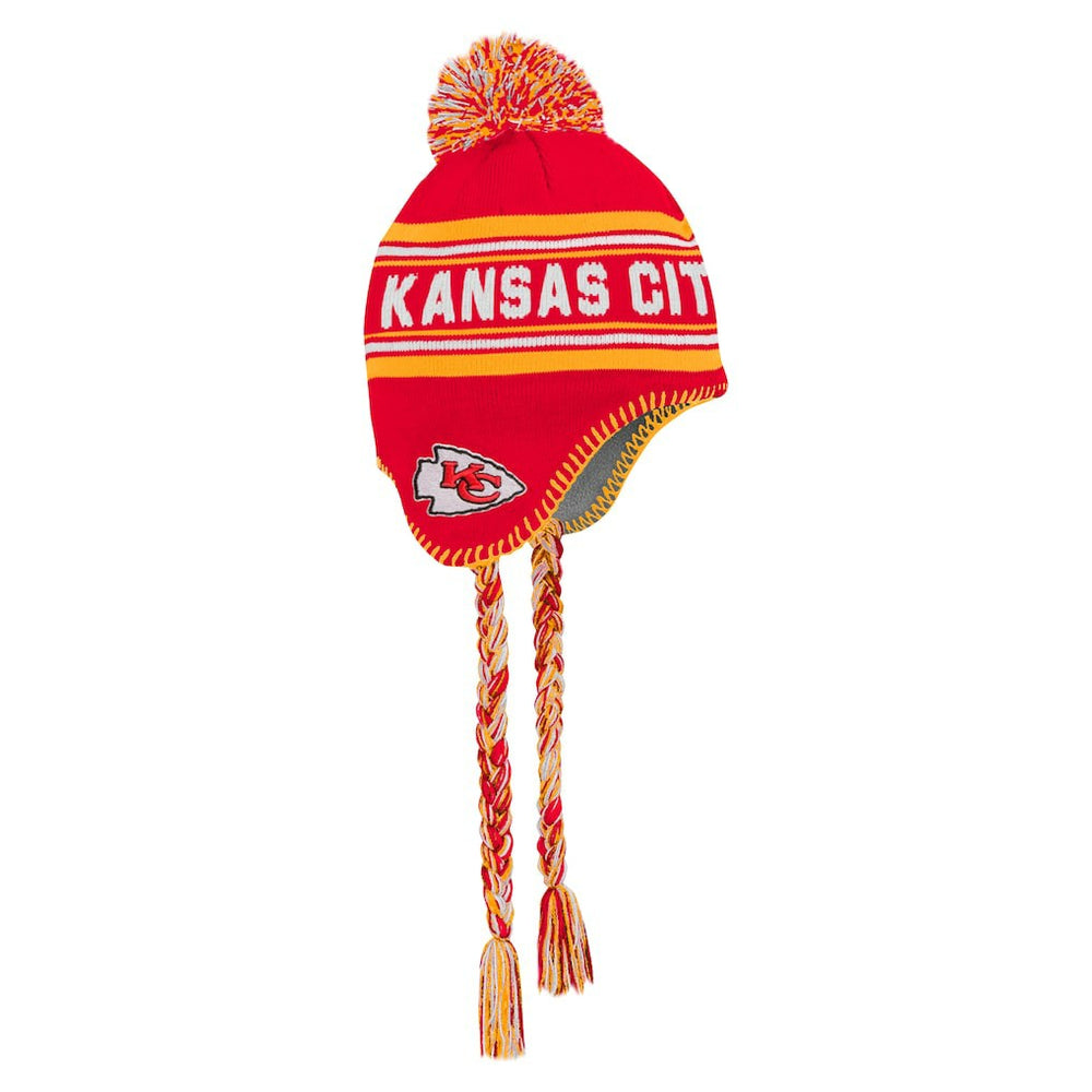 Kansas City Chiefs  Preschool Jacquard Tassel Knit Hat with Pom