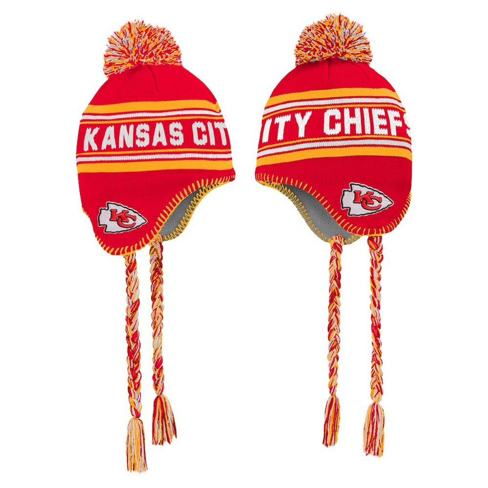 Kansas City Chiefs  Preschool Jacquard Tassel Knit Hat with Pom