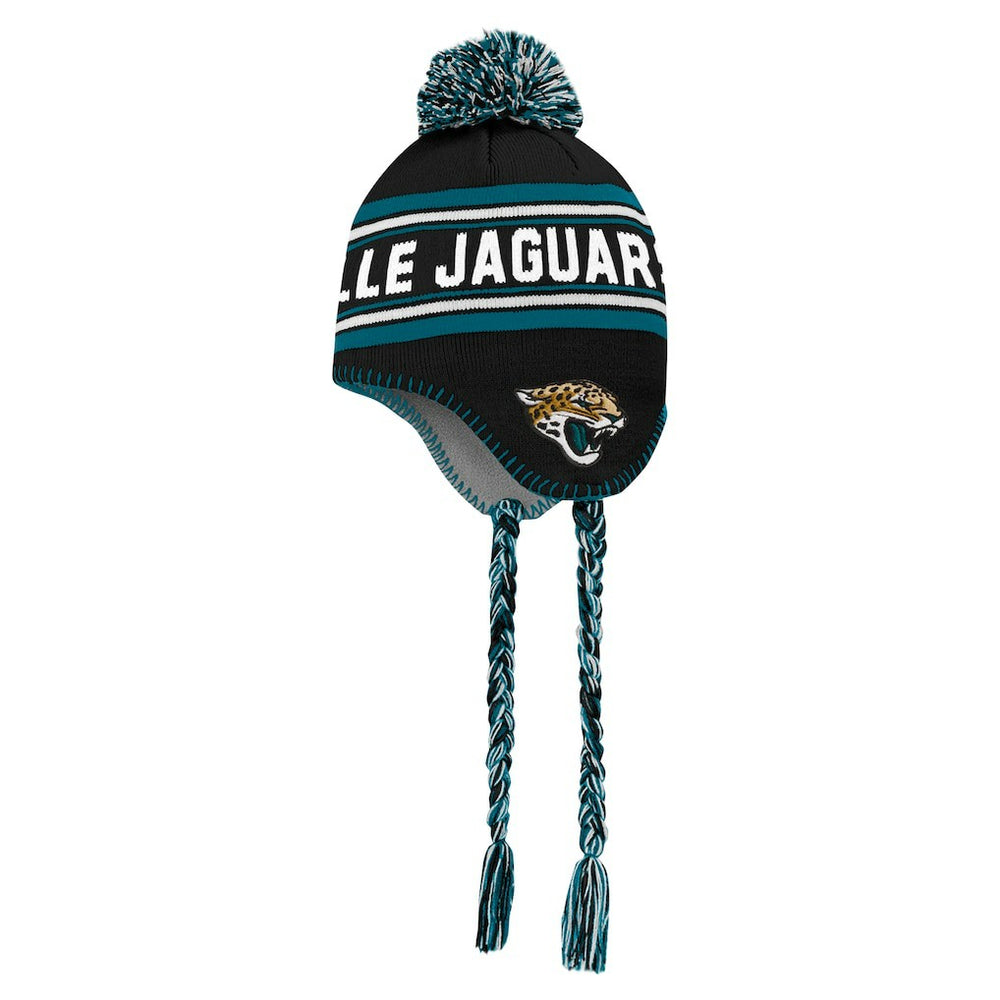 Jacksonville Jaguars  Preschool Jacquard Tassel Knit Hat with Pom