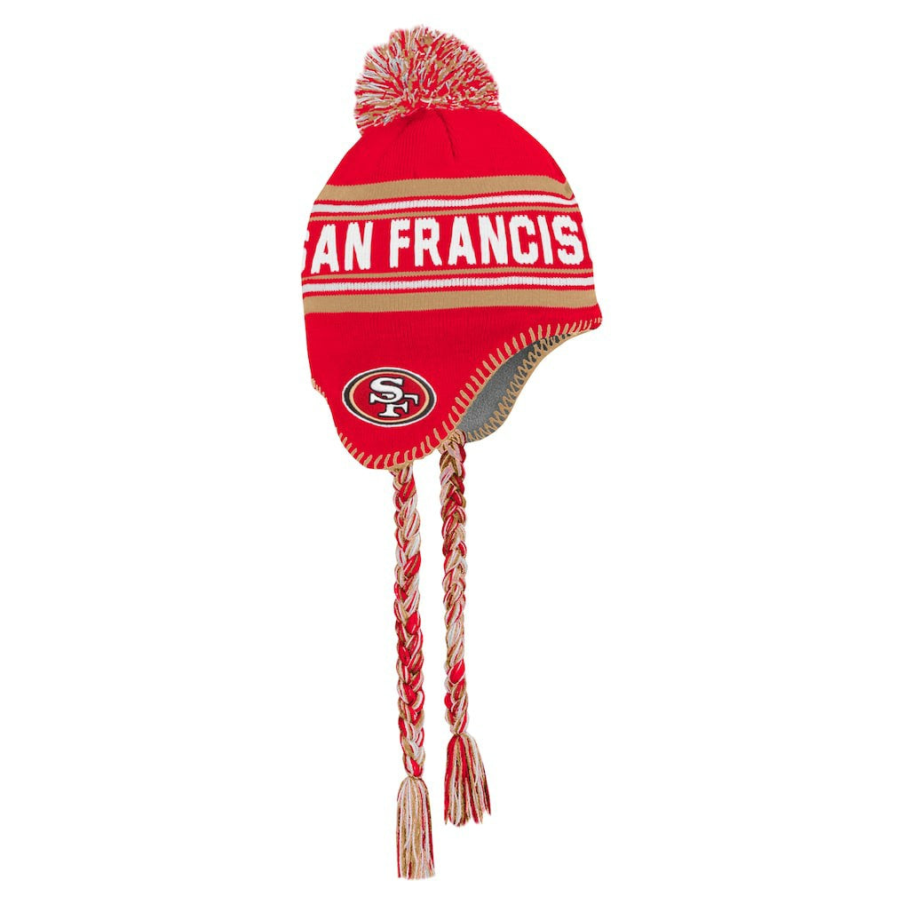 San Francisco 49ers  Preschool Jacquard Tassel Knit Hat with Pom
