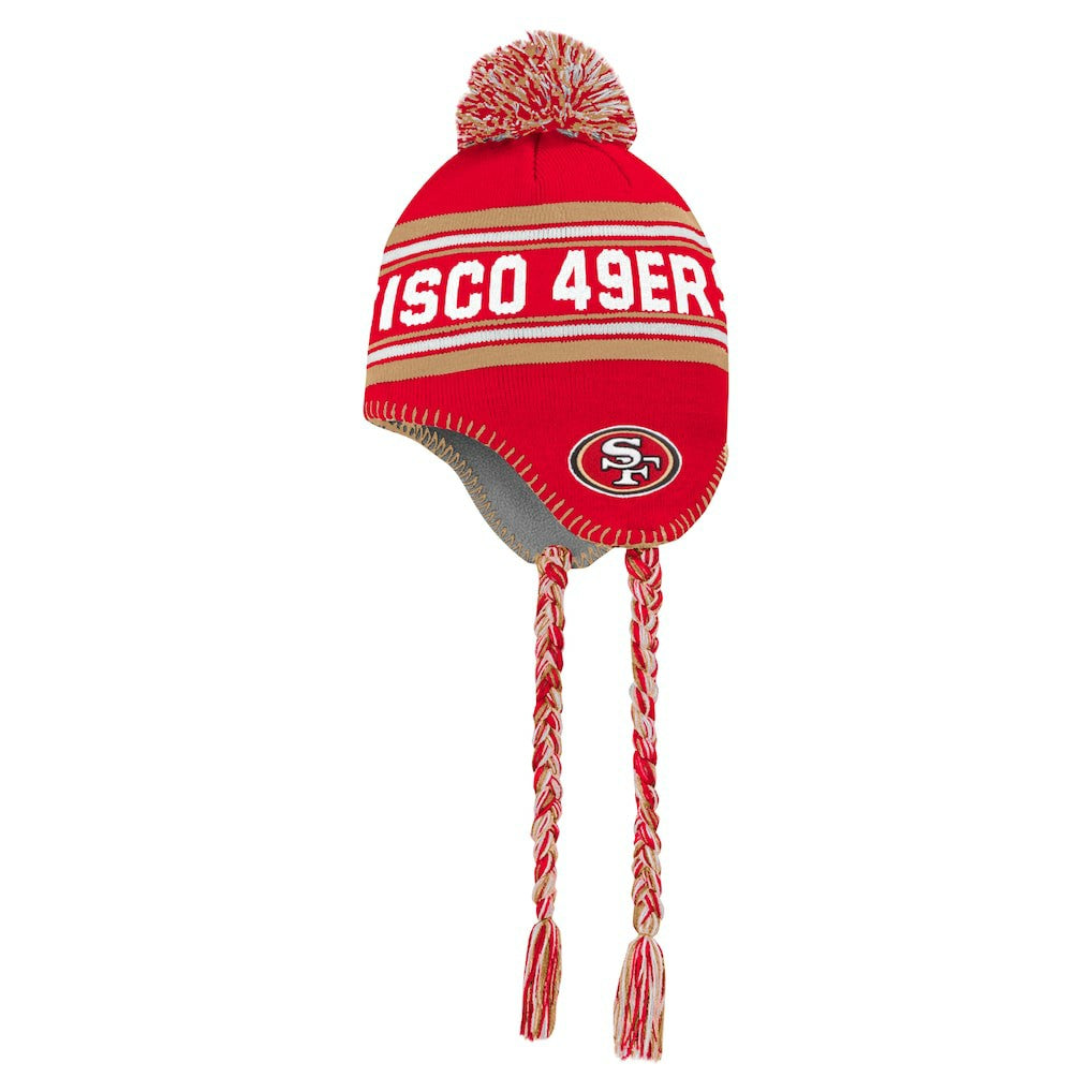 San Francisco 49ers  Preschool Jacquard Tassel Knit Hat with Pom