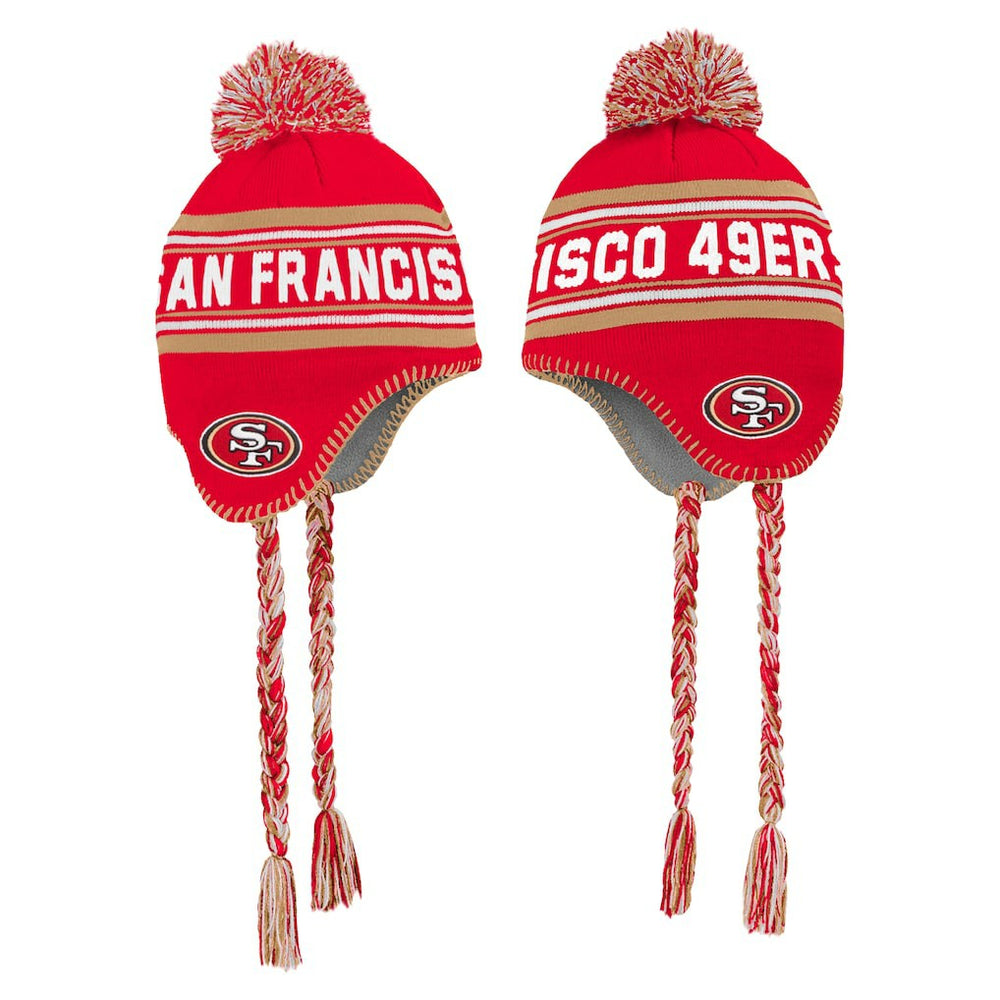 San Francisco 49ers  Preschool Jacquard Tassel Knit Hat with Pom